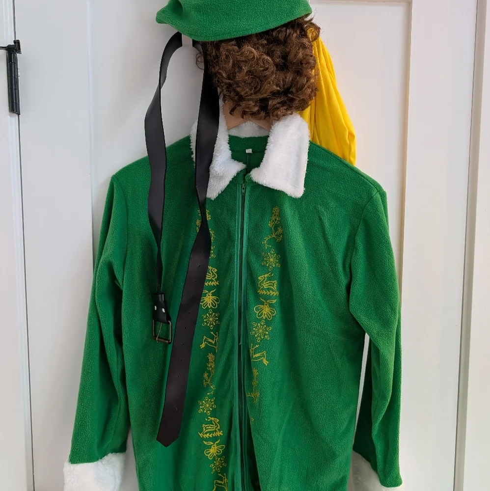 Buddy the Elf Costume Men's Small - Picture 2 of 9